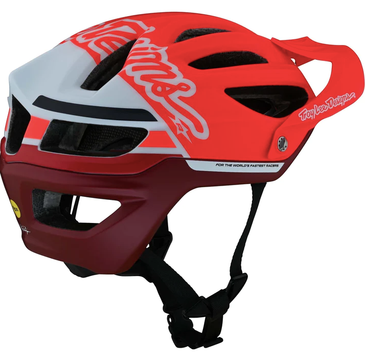 CASCO TROY LEE A2 MIPS SILHOUETTE RED